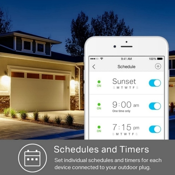 2 Socket Outdoor Smart Plug - Picture 2 of 6